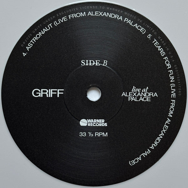 Live From Alexandra Palace (2025 RSD WHITE VINYL) | Mint (M) Mint (M) Get Cheap Vinyl