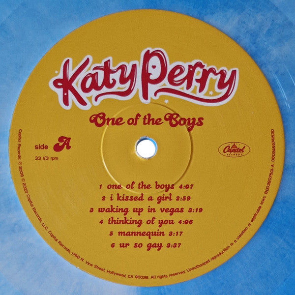 One Of The Boys (BLUE/WHITE SWIRL VINYL) | Mint (M) Mint (M) Get Cheap Vinyl