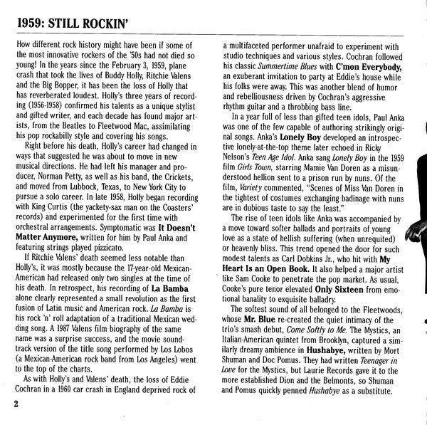 1959 Still Rockin' *CD* | Mint (M) Mint (M) Get Cheap Vinyl
