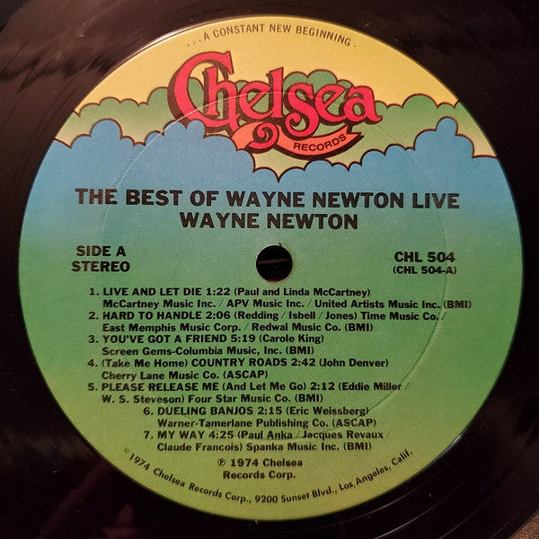 The Best Of Wayne Newton Live *SEALED* | Mint (M) Mint (M) Get Cheap Vinyl