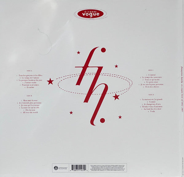 Françoise Hardy En Vogue Best Of 1962-1967 (2025 RSD 2xVINYL) | Mint (M) Mint (M) Get Cheap Vinyl