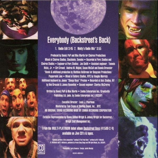 Everybody (Backstreet's Back) (CD) | Mint (M) Mint (M) Get Cheap Vinyl