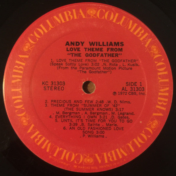 Love Theme From "The Godfather" | Mint (M) Mint (M) Get Cheap Vinyl