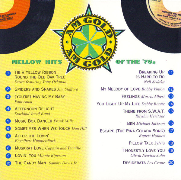 AM Gold - Mellow Hits Of The '70s *CD* | Mint (M) Mint (M) Get Cheap Vinyl