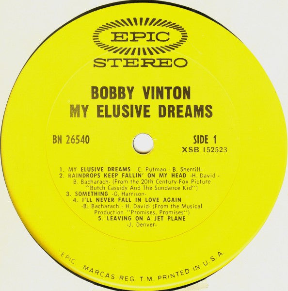 My Elusive Dreams | Mint (M) Mint (M) Get Cheap Vinyl