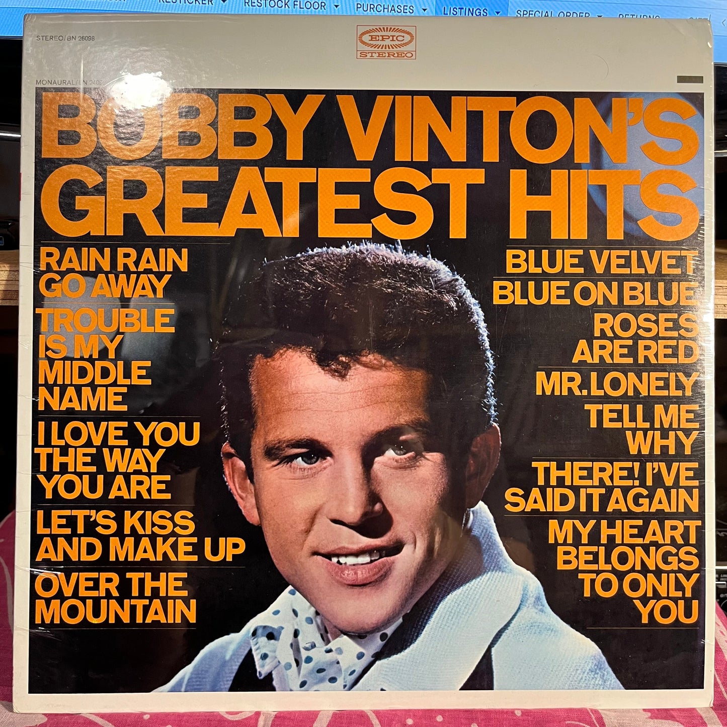 Bobby Vinton's Greatest Hits | Mint (M) Mint (M) Get Cheap Vinyl