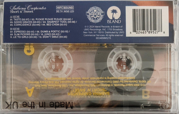 Short N' Sweet (CASSETTE) | Mint (M) Mint (M) Get Cheap Vinyl