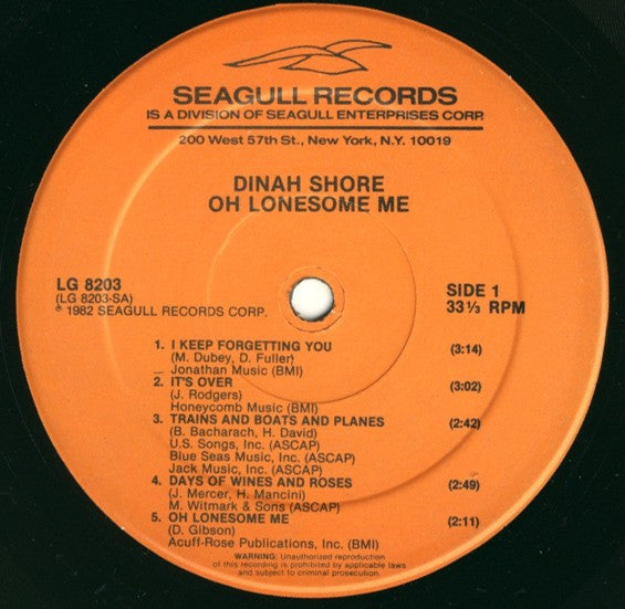 Oh Lonesome Me *SEALED* | Mint (M) Near Mint (NM) Get Cheap Vinyl