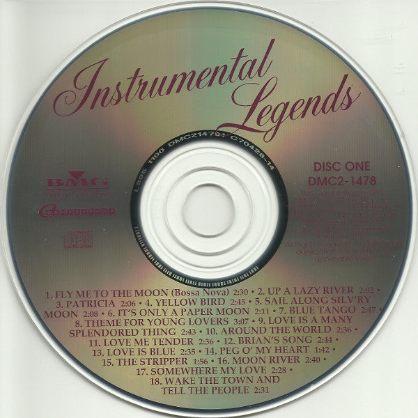 Instrumental Legends *CD* | Mint (M) Mint (M) Get Cheap Vinyl