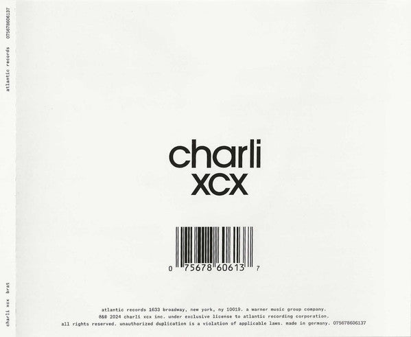 Brat And It's The Same But There's Three More Songs So It's Not (CD) | Mint (M) Mint (M) Get Cheap Vinyl