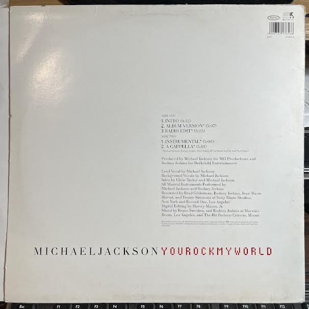 You Rock My World (VINYL) | Excellent+ (EX+) Excellent (EX) Get Cheap Vinyl