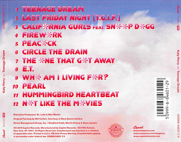 Teenage Dream (CD) | Excellent+ (EX+) Near Mint- (NM-) Get Cheap Vinyl