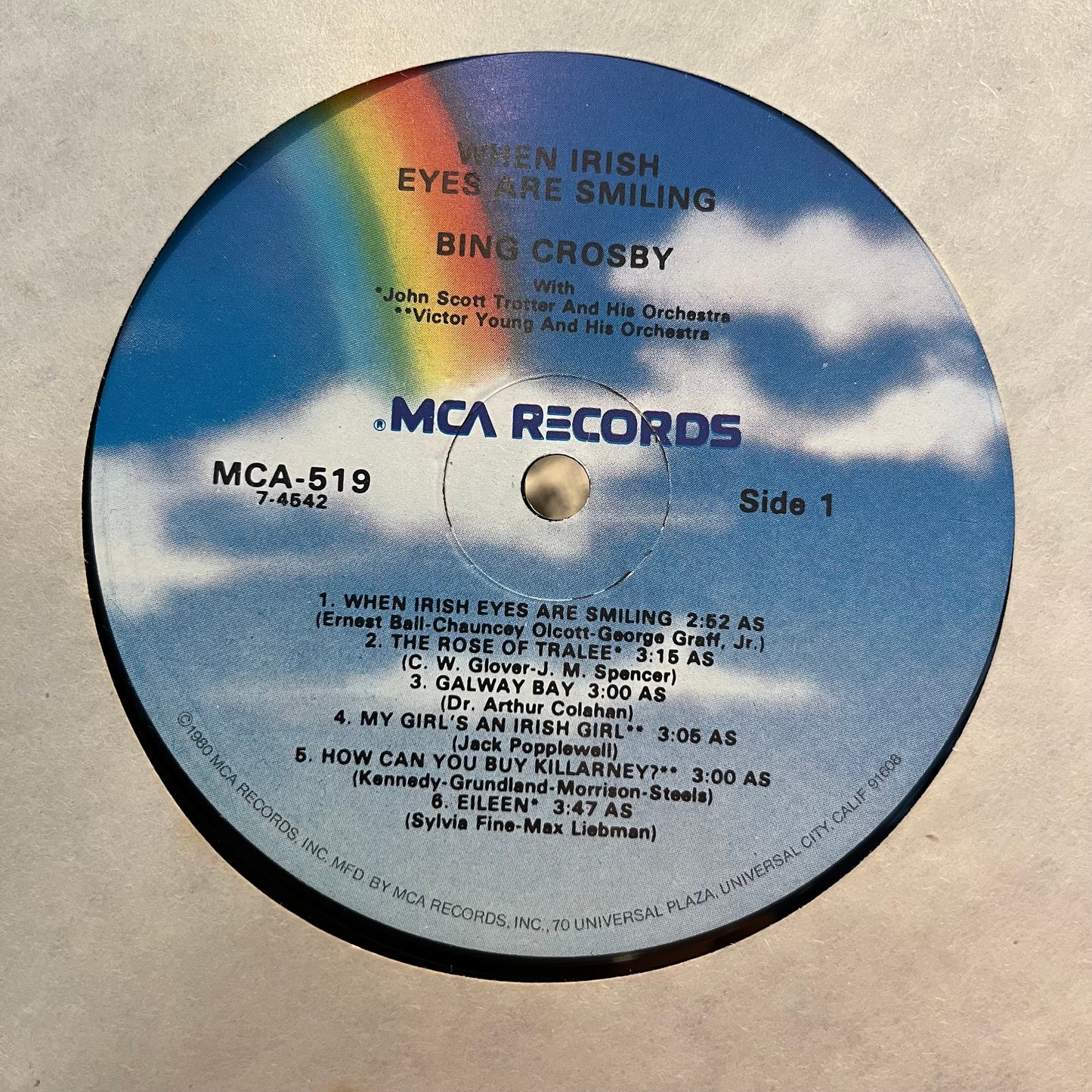 When Irish Eyes Are Smiling | Excellent (EX) Near Mint (NM) Get Cheap Vinyl