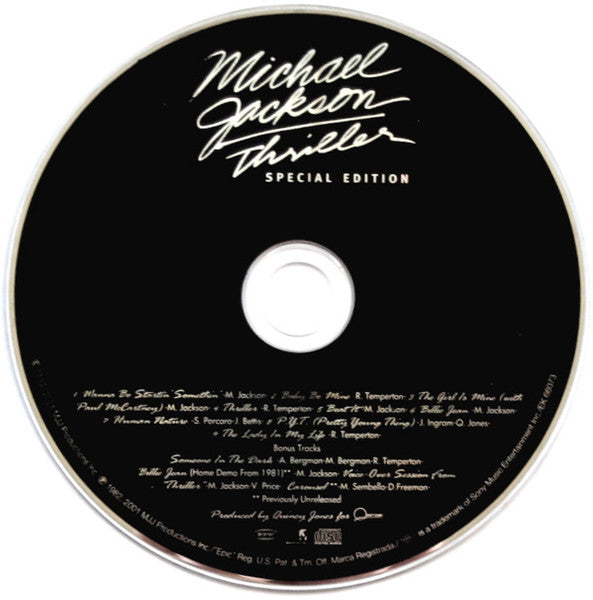 Thriller (CD) | Excellent+ (EX+) Excellent+ (EX+) Get Cheap Vinyl
