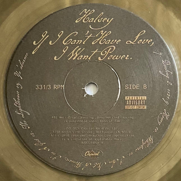 If I Can't Have Love, I Want Power (WALMART GREY VINYL) | Near Mint (NM or M-) Near Mint (NM or M-) Get Cheap Vinyl