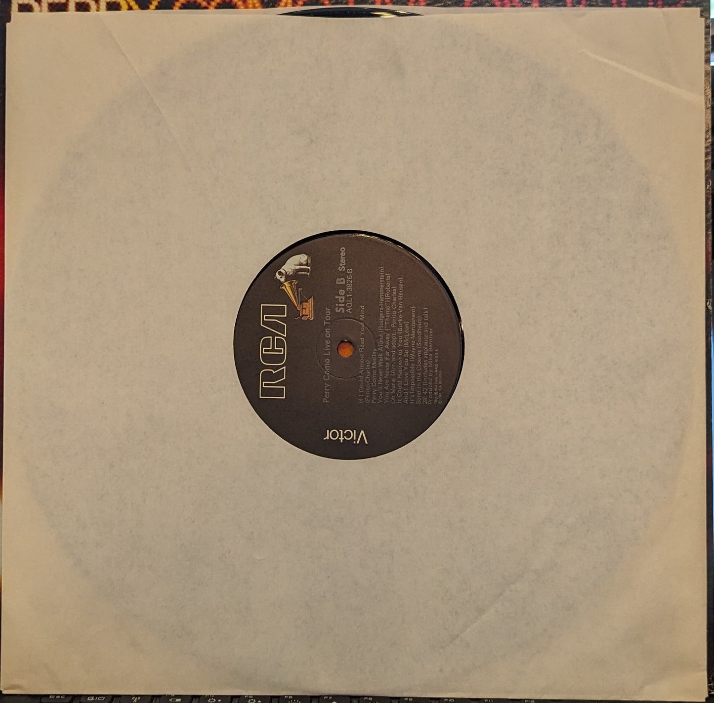 Perry Como Live On Tour | Near Mint (NM) Excellent (EX) Get Cheap Vinyl