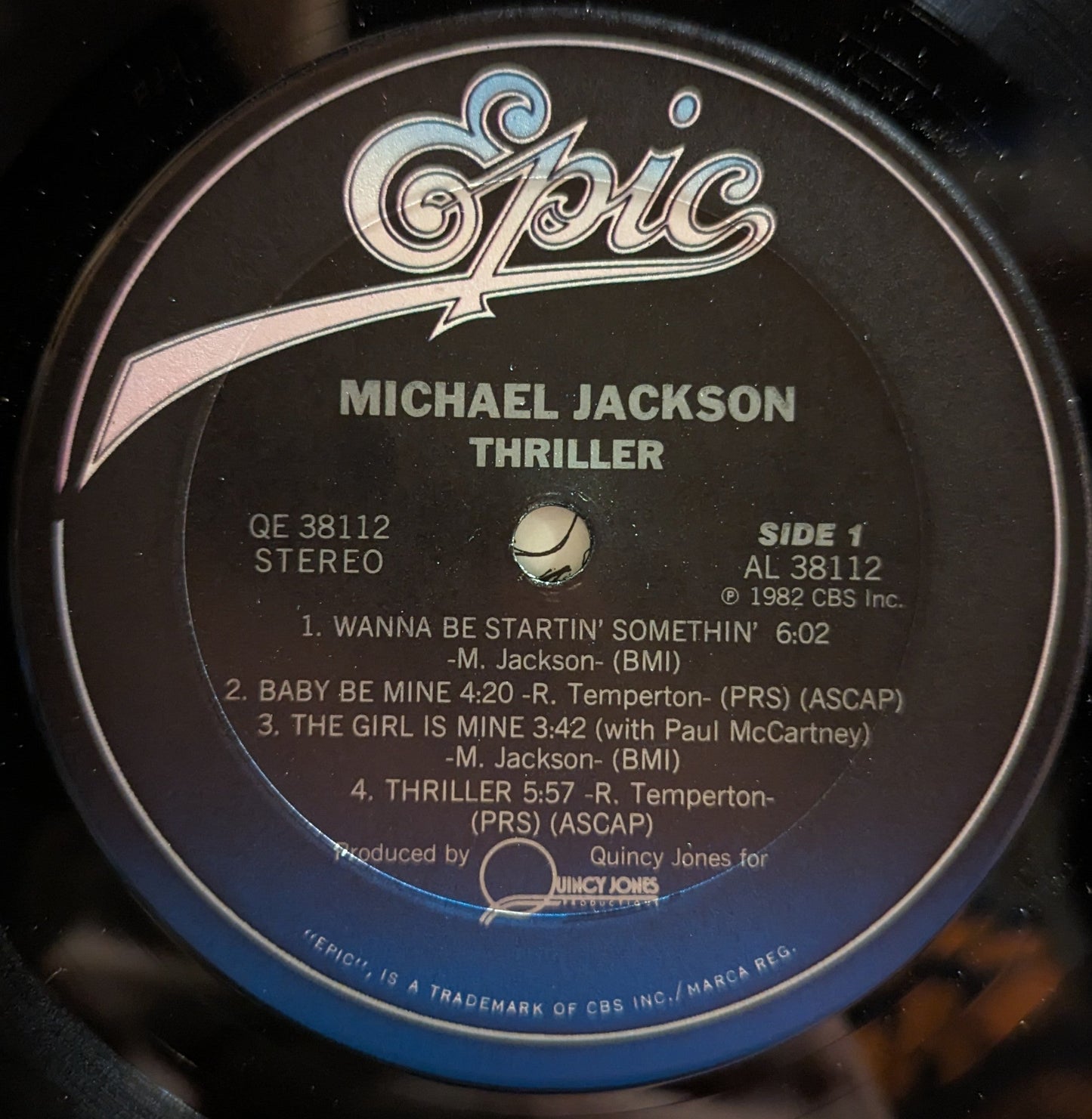 Thriller *1982 ORIGINAL* | Near Mint (NM) Excellent (EX) Get Cheap Vinyl