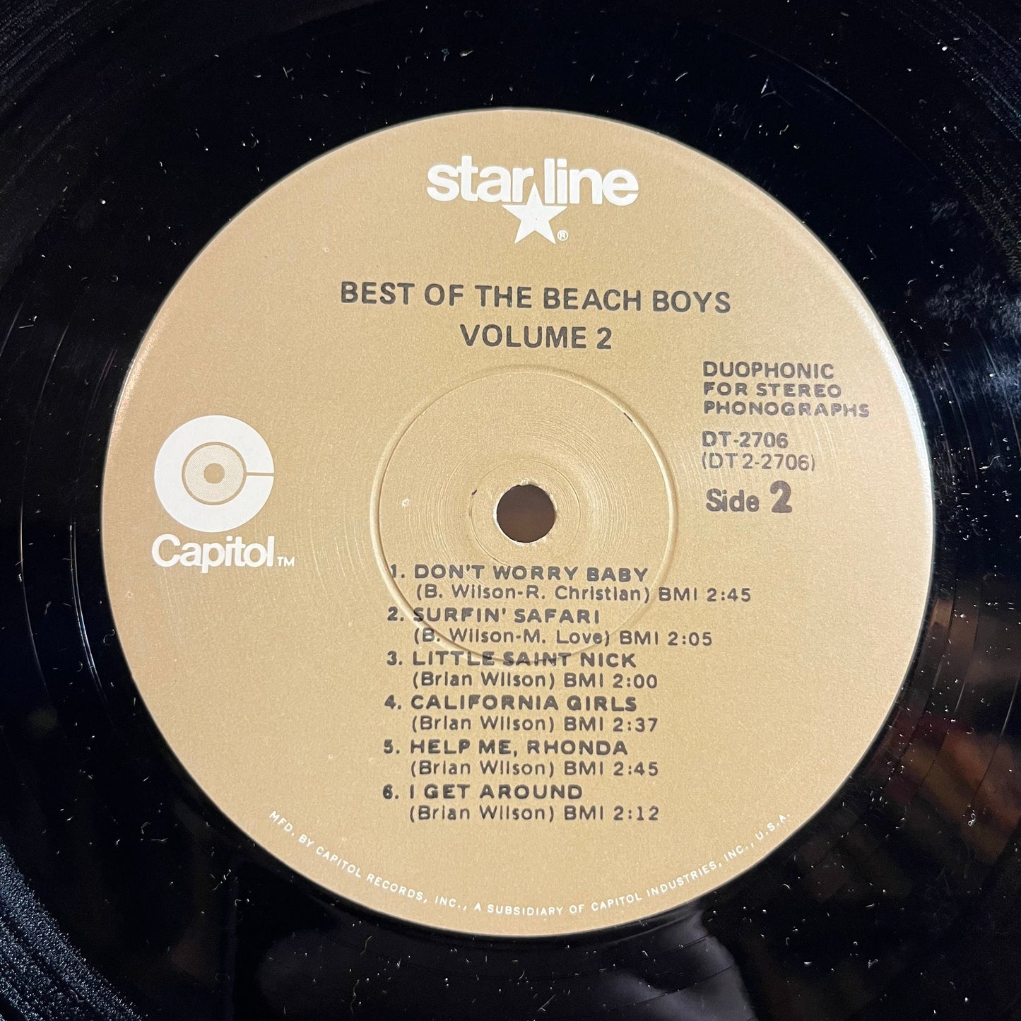 Best Of The Beach Boys, Vol. 2 (LP) | Near Mint (NM) Excellent (EX) Get Cheap Vinyl