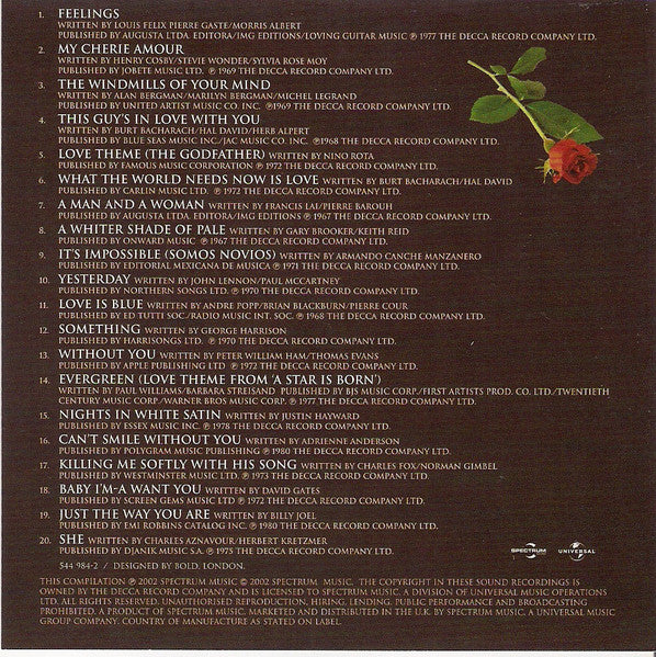 The Romantic Pianos Of Ronnie Aldrich *CD* | Mint (M) Near Mint (NM) Get Cheap Vinyl