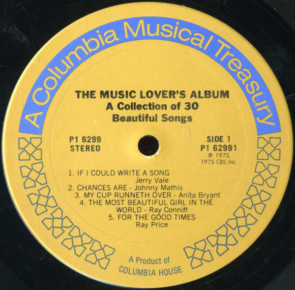 The Music Lover's Album (A Collection Of 30 Beautiful Songs) | Near Mint (NM) Near Mint (NM) Get Cheap Vinyl