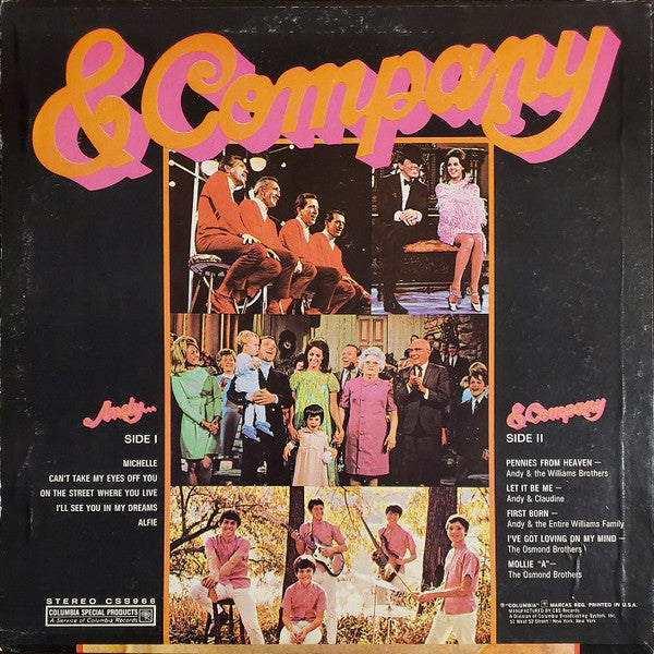 Andy... & Company *SANTA MARIA* | Near Mint (NM) Excellent (EX) Get Cheap Vinyl
