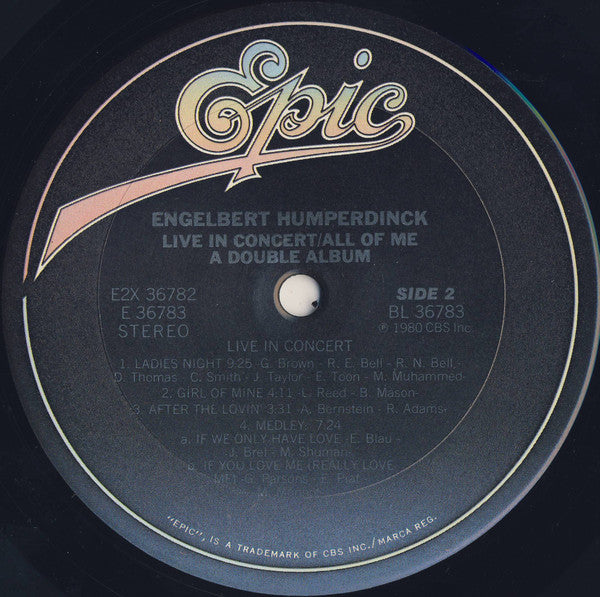 Live In Concert And All Of Me / A Double Album | Near Mint (NM) Near Mint (NM) Get Cheap Vinyl