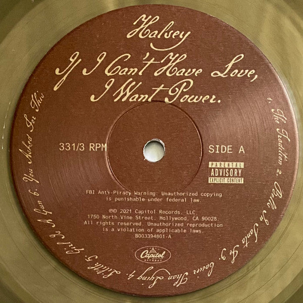 If I Can't Have Love, I Want Power (WALMART GREY VINYL) | Near Mint (NM or M-) Near Mint (NM or M-) Get Cheap Vinyl
