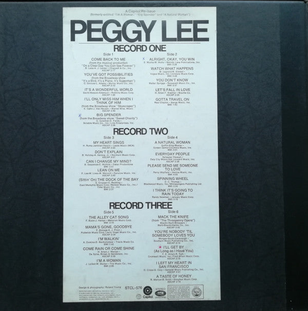 Peggy Lee *BOX* | Near Mint (NM) Excellent (EX) Get Cheap Vinyl