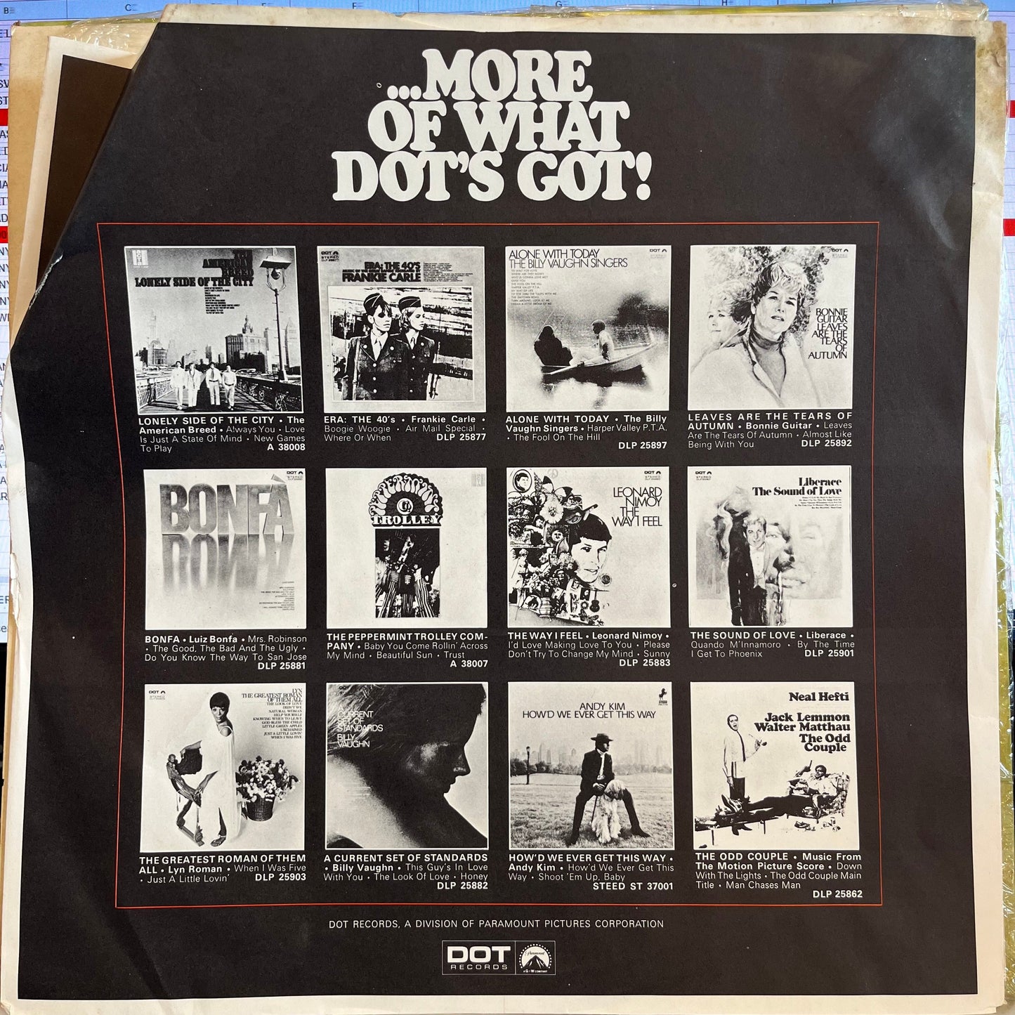The Touch Of Leonard Nimoy *MONARCH / SHRINK* | Near Mint (NM) Excellent (EX) Get Cheap Vinyl