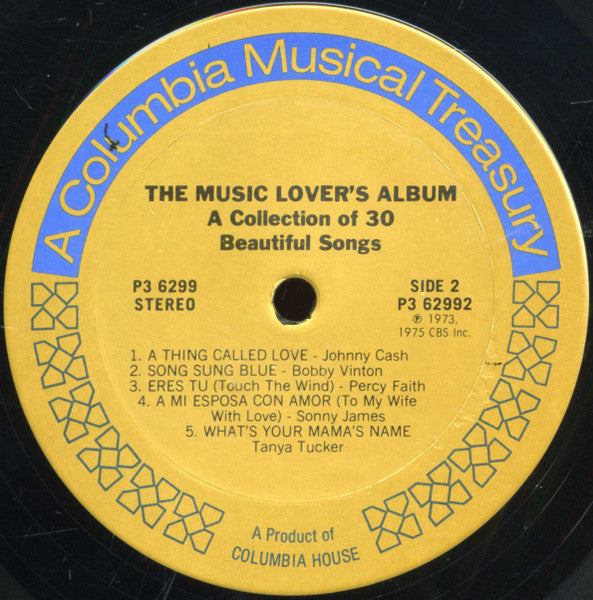 The Music Lover's Album (A Collection Of 30 Beautiful Songs) | Near Mint (NM) Near Mint (NM) Get Cheap Vinyl