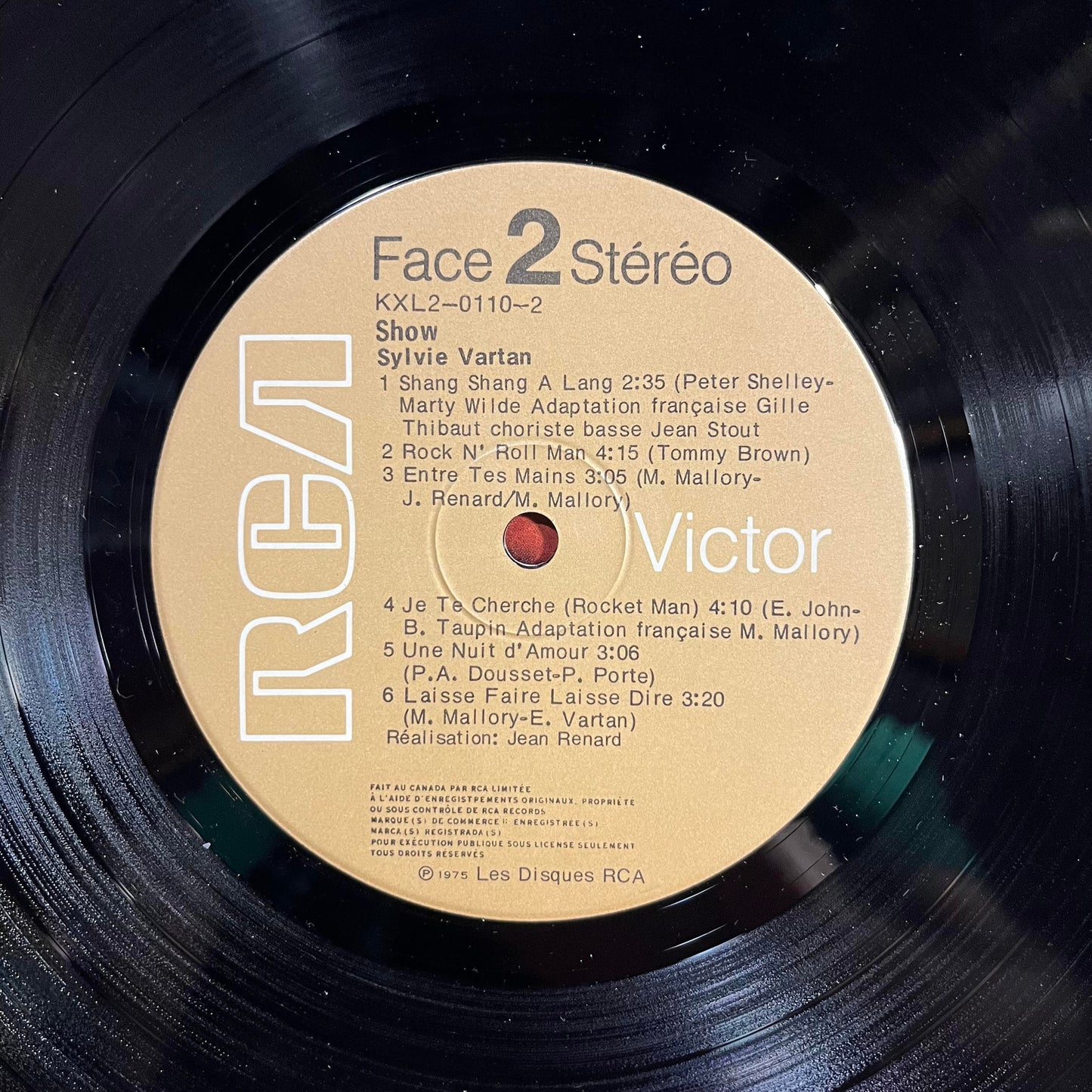 Show Sylvie Vartan *CANADA* | Near Mint (NM) Very Good Plus (VG+) Get Cheap Vinyl
