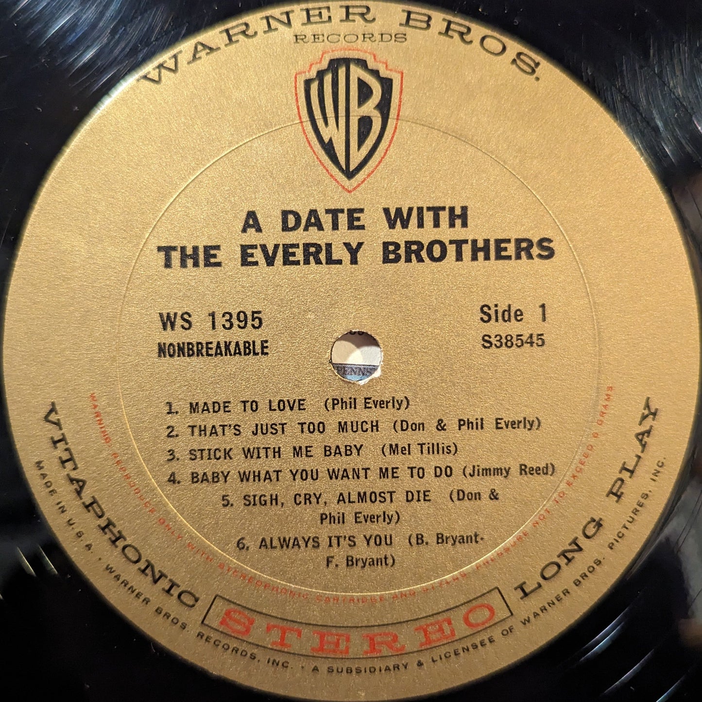 A Date With The Everly Brothers | Near Mint (NM) Near Mint (NM) Get Cheap Vinyl