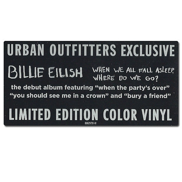 When We All Fall Asleep, Where Do We Go? (URBAN OUTFITTERS COPPER VINYL) | Near Mint (NM or M-) Near Mint (NM or M-) Get Cheap Vinyl