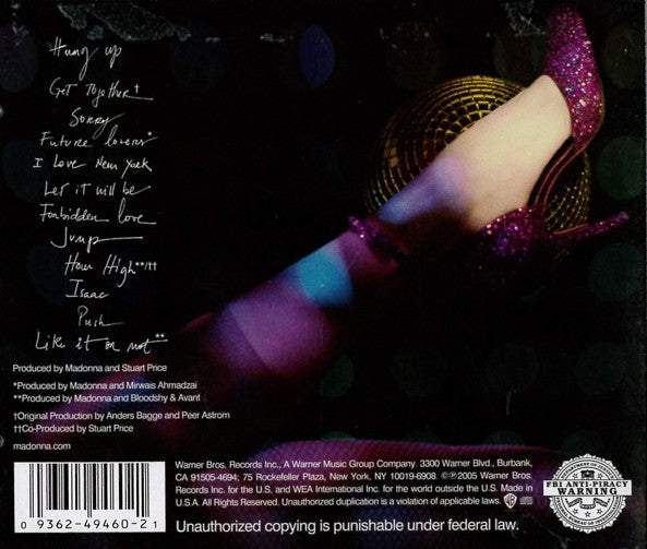 Confessions On A Dance Floor (CD) | Near Mint (NM) Near Mint (NM) Get Cheap Vinyl