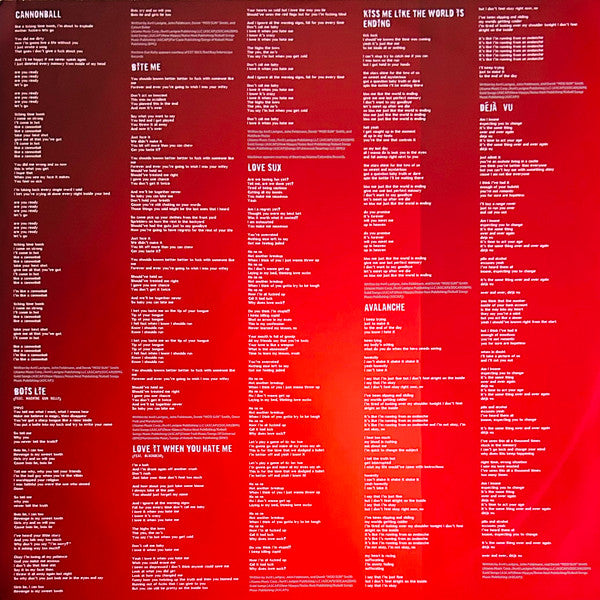 Love Sux (URBAN OUTFITTERS RED VINYL) | Near Mint (NM or M-) Near Mint (NM or M-) Get Cheap Vinyl