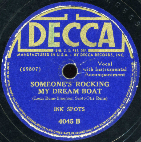 Nothin' / Someone's Rocking My Dream Boat | Very Good Plus (VG+) Generic Get Cheap Vinyl
