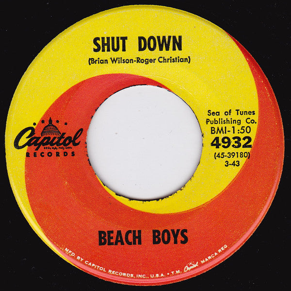 Surfin' U.S.A. (7" VINYL) | Very Good Plus (VG+) Generic Get Cheap Vinyl