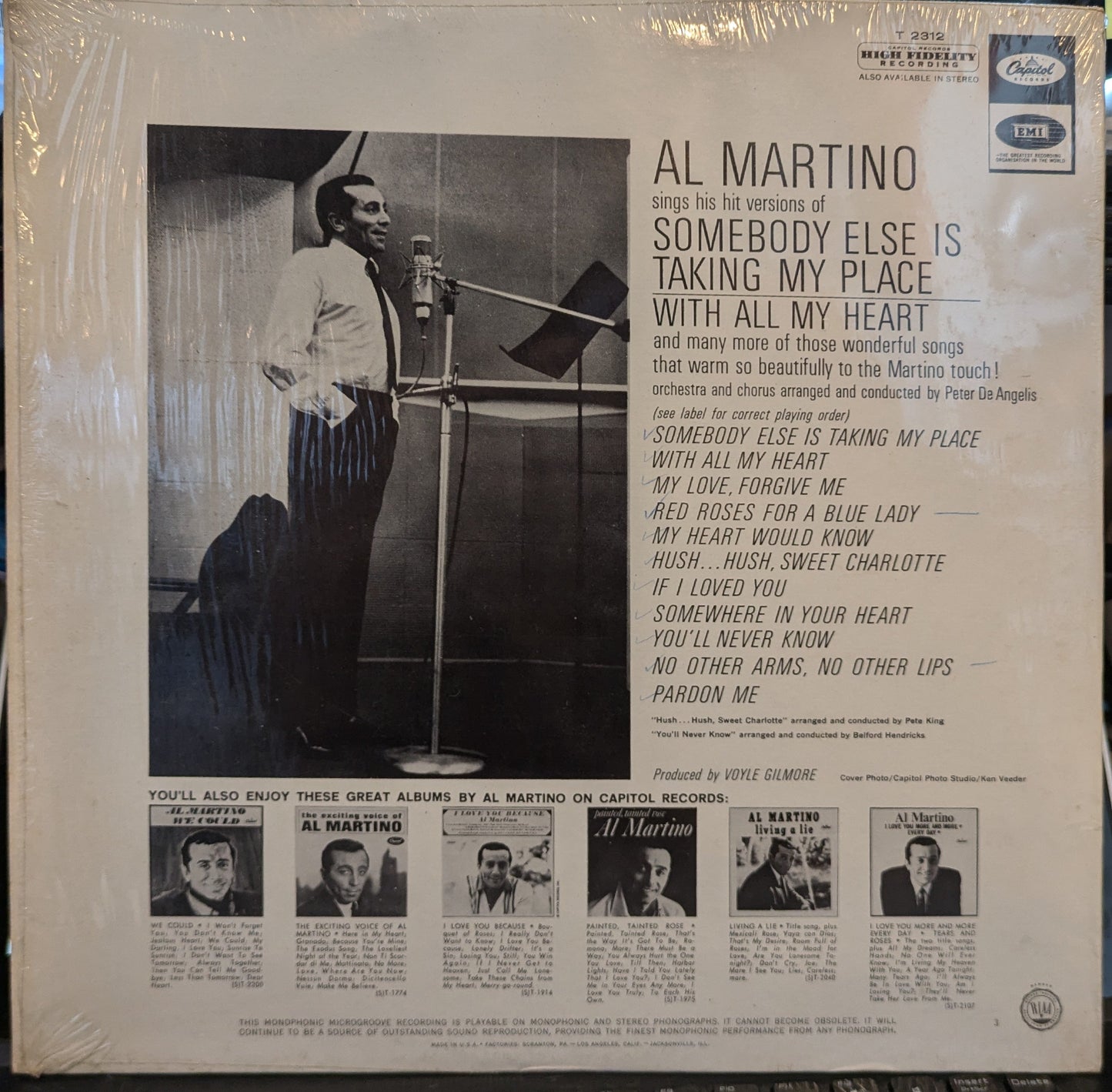 Somebody Else Is Taking My Place *SHRINK* | Very Good (VG) Near Mint (NM) Get Cheap Vinyl
