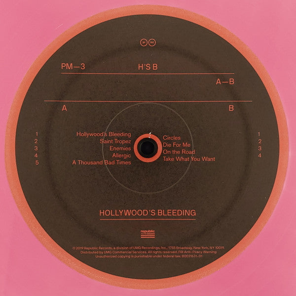 Hollywood's Bleeding | Mint (M) Mint (M) Get Cheap Vinyl