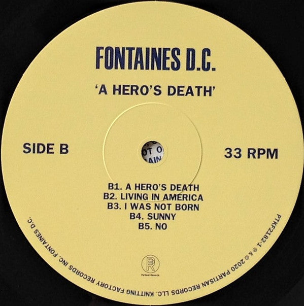 A Hero's Death | Mint (M) Mint (M) Get Cheap Vinyl
