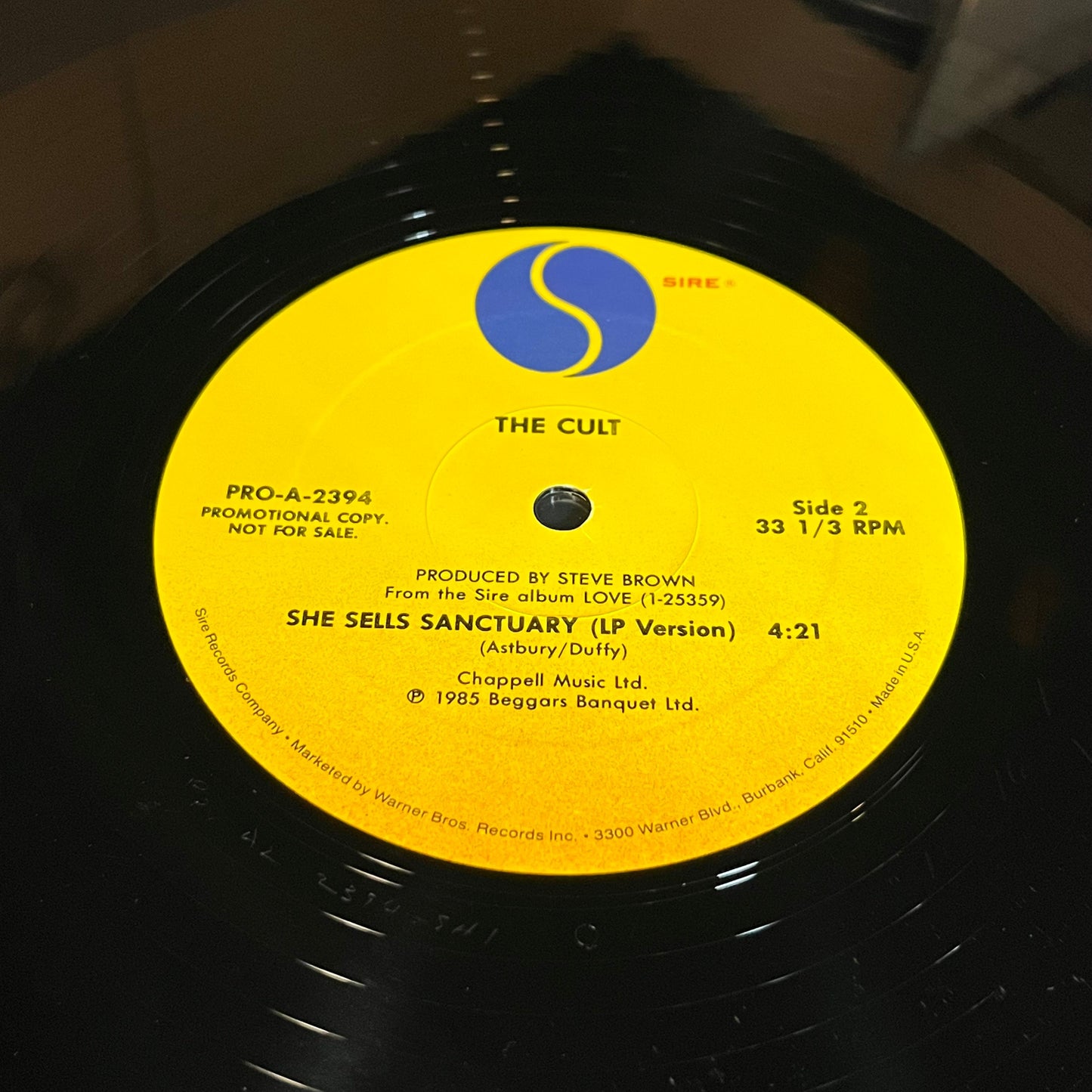She Sells Sanctuary (LP Version)(VINYL) | Near Mint (NM or M-) Very Good Plus (VG+) Get Cheap Vinyl
