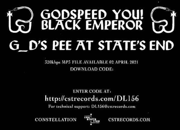 G_d's Pee At State's End! (VINYL) | Mint (M) Get Cheap Vinyl