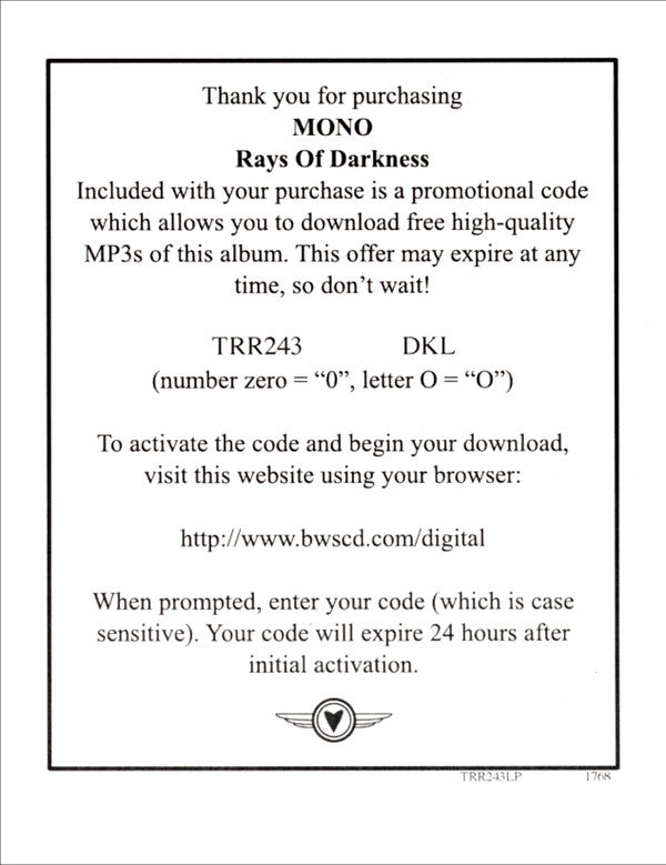 Rays Of Darkness | Mint (M) Mint (M) Get Cheap Vinyl