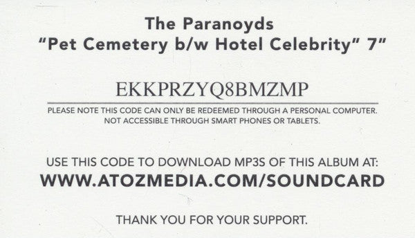 Pet Cemetery (7" VINYL) | Mint (M) Mint (M) Get Cheap Vinyl