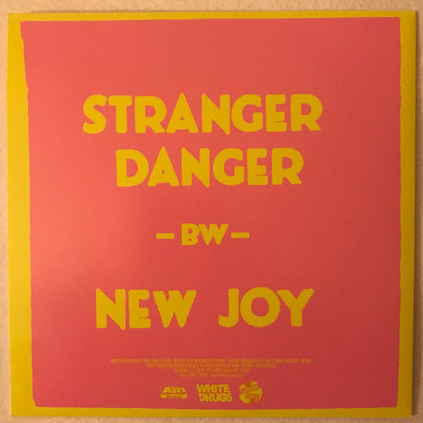 Stranger Danger - BW - New Joy (ORANGE VINYL 7") | Mint (M) Mint (M) Get Cheap Vinyl