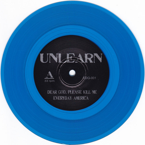 Unlearn (TRANSPARENT BLUE VINYL 7") | Mint (M) Mint (M) Get Cheap Vinyl