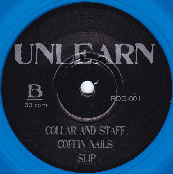 Unlearn (TRANSPARENT BLUE VINYL 7") | Mint (M) Mint (M) Get Cheap Vinyl