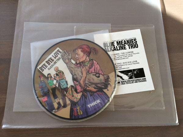 Alkaline Trio / Blue Meanies (VINYL 7" PICTURE DISC) | Mint (M) Mint (M) Get Cheap Vinyl