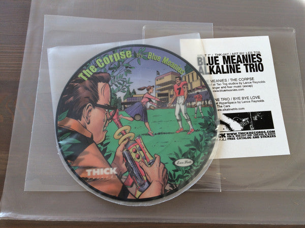 Alkaline Trio / Blue Meanies (VINYL 7" PICTURE DISC) | Mint (M) Mint (M) Get Cheap Vinyl