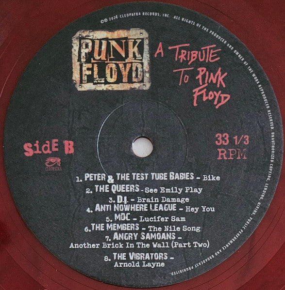 Punk Floyd (A Tribute To Pink Floyd)(COLOR VINYL) | Mint (M) Mint (M) Get Cheap Vinyl